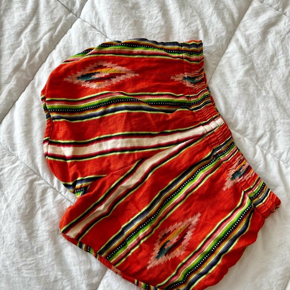 Colorful Aztec Shorts - Picture 2 of 6